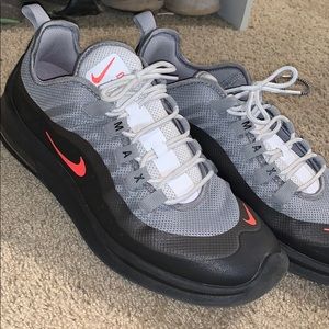 Nike air max orange grey sneakers